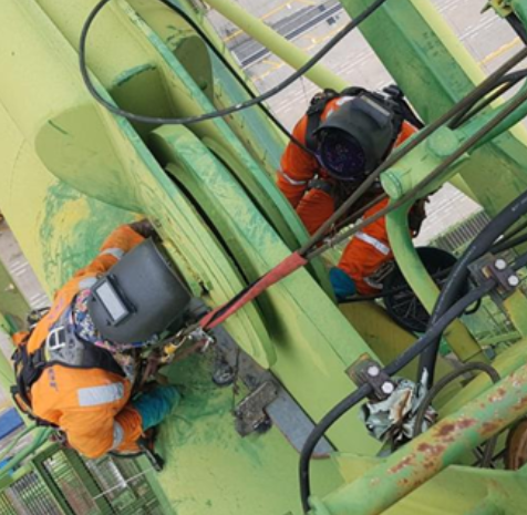 Rope Access Welding